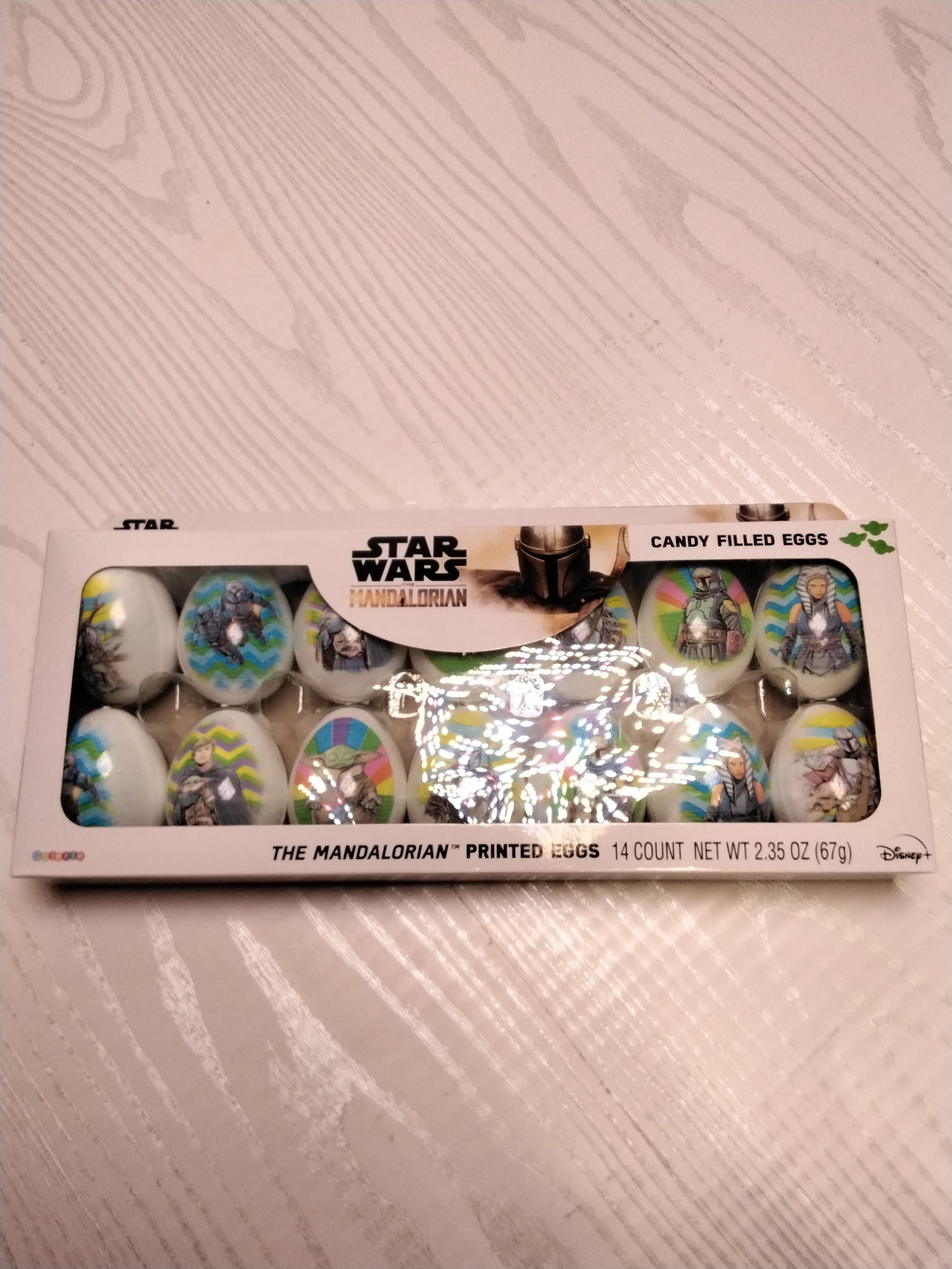 Star Wars Printed, Candy Filled Eggs, 14 Count (7715622912238)